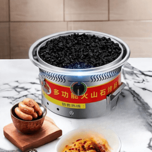 Bếp Nướng Xúc Xích Bằng Đá Dùng Gas – G001