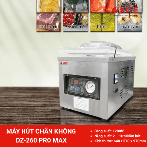 MÁY HÚT CHÂN KHÔNG DZ260 PROMAX