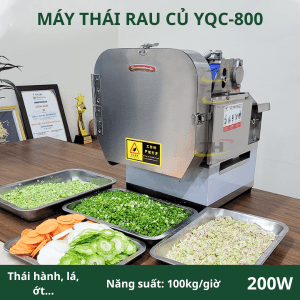 MÁY THÁI HÀNH LÁ YQC-800