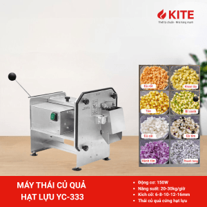 MÁY THÁI HẠT LỰU RAU CỦ YC-333