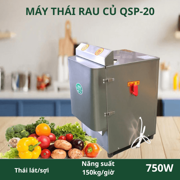 MÁY THÁI RAU CỦ QSP-20