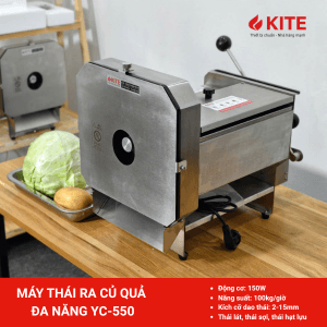 MÁY THÁI RAU CỦ QUẢ ĐA NĂNG YC-550