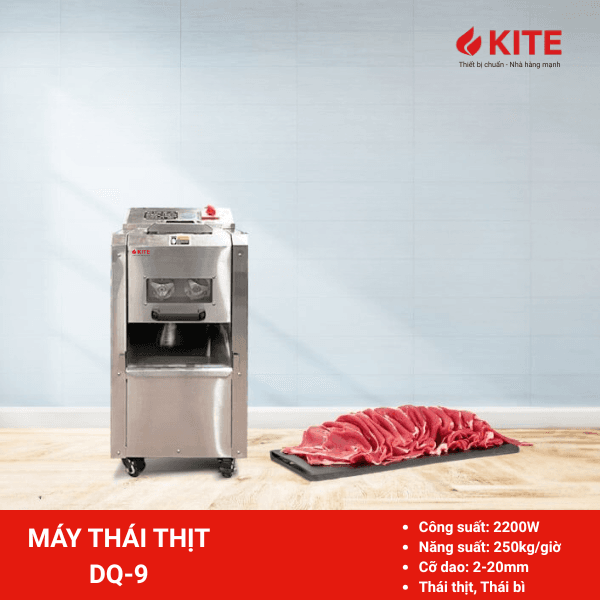 MÁY THÁI THỊT TƯƠI SỐNG CÔNG NGHIỆP DQ-9