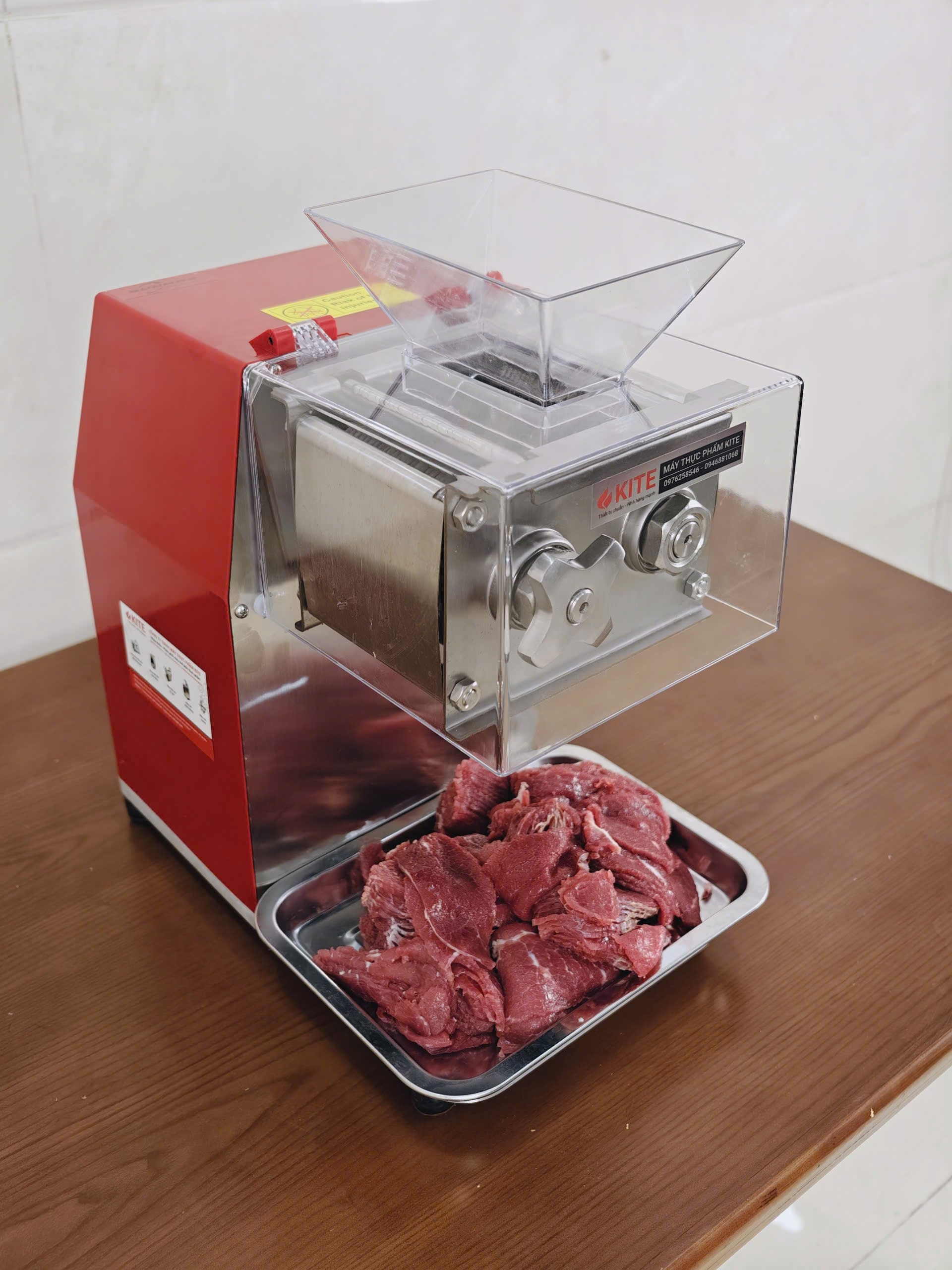 Máy Thái Thịt Tươi Sống DQ90 New Promax – Đỉnh Cao Công Nghệ, Năng Suất Vượt Trội