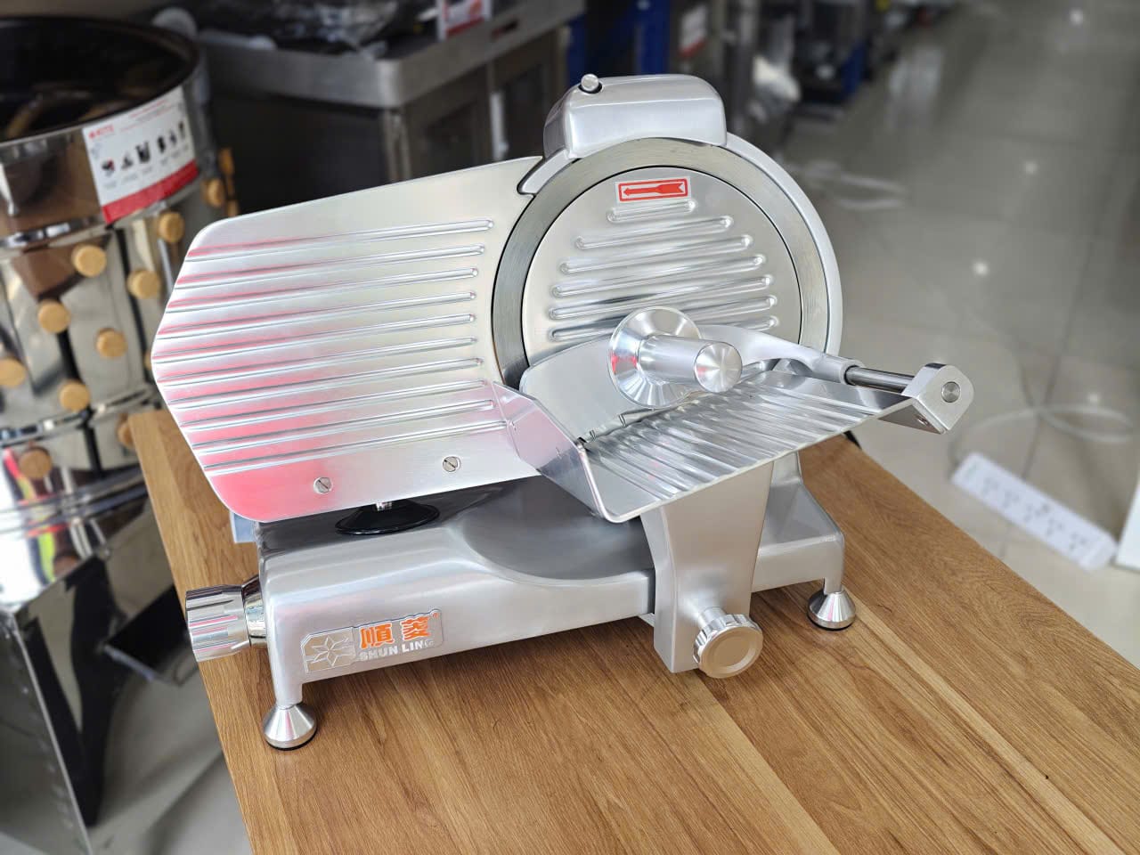 Máy thái thịt se lạnh ES250N (phiên bản cao cấp) - Ảnh 4
